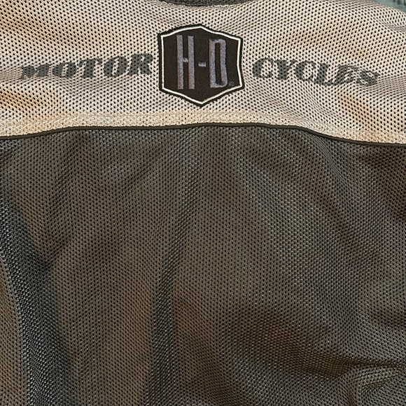 Harley-Davidson Gray Performance Jacket with Protective Padding - Picture 4 of 4